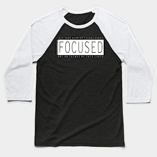 [P&P] Focused Baseball T-Shirt